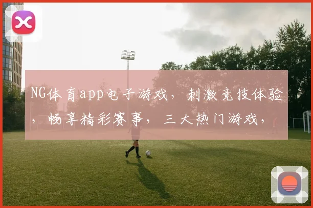 NG体育app电子游戏，刺激竞技体验，畅享精彩赛事，三大热门游戏，一触即达